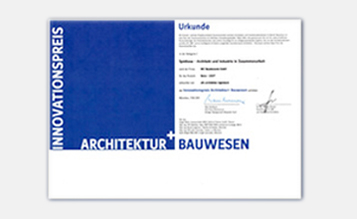 AIT Innovationspreis Architektur + Bauwesen 2011