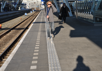  Guide system for the blind - HBF Arnheim (NL)